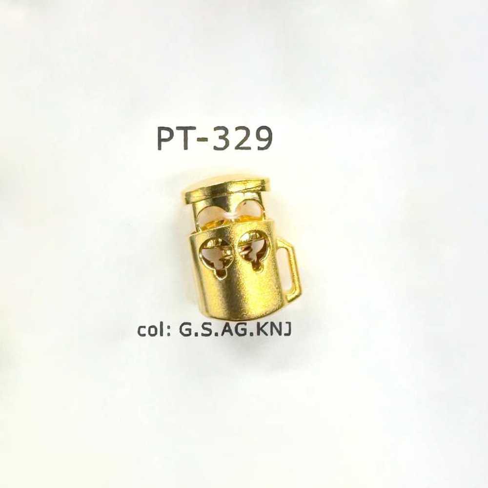 PT329 Nút Chặn Dây Ngang 2 Lỗ Nhựa Resin ABS[Mặt Thắt Lưng Và Khoen] DAIYA BUTTON