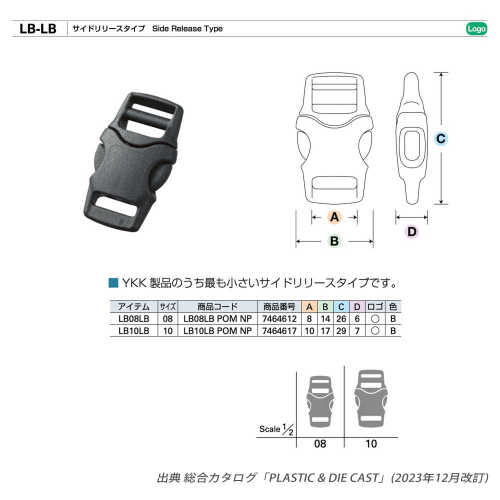 LB-LB Mặt Thắt Lưng YKK Kiểu Nhả Bên LB-LB[Mặt Thắt Lưng Và Khoen] YKK