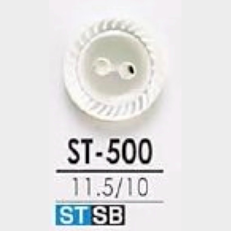 ST500 Cúc Hai Lỗ Vỏ Xà Cừ IRIS