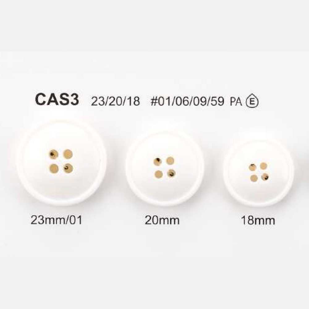 CAS3 Cúc 4 Lỗ Nhựa Resin Nylon IRIS