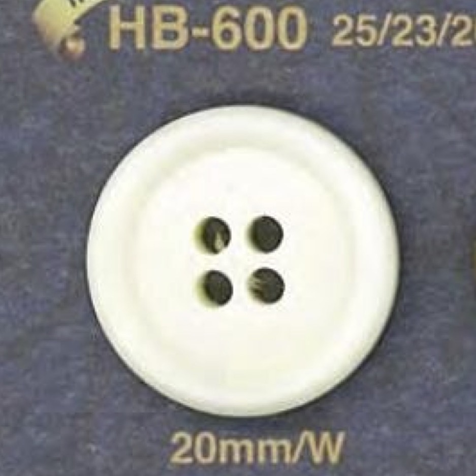 HB600 Cúc Sừng Trâu Có 4 Lỗ ở Mặt Trước IRIS