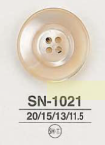 SN1021 Cúc Vỏ Xà Cừ 4 Lỗ IRIS
