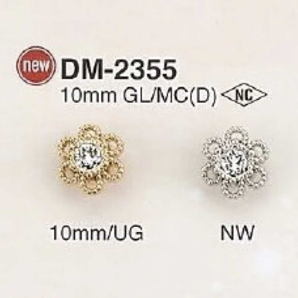 DM2355 Cúc Vòng Nhảy Bằng Thủy Tinh/đúc Khuôn IRIS