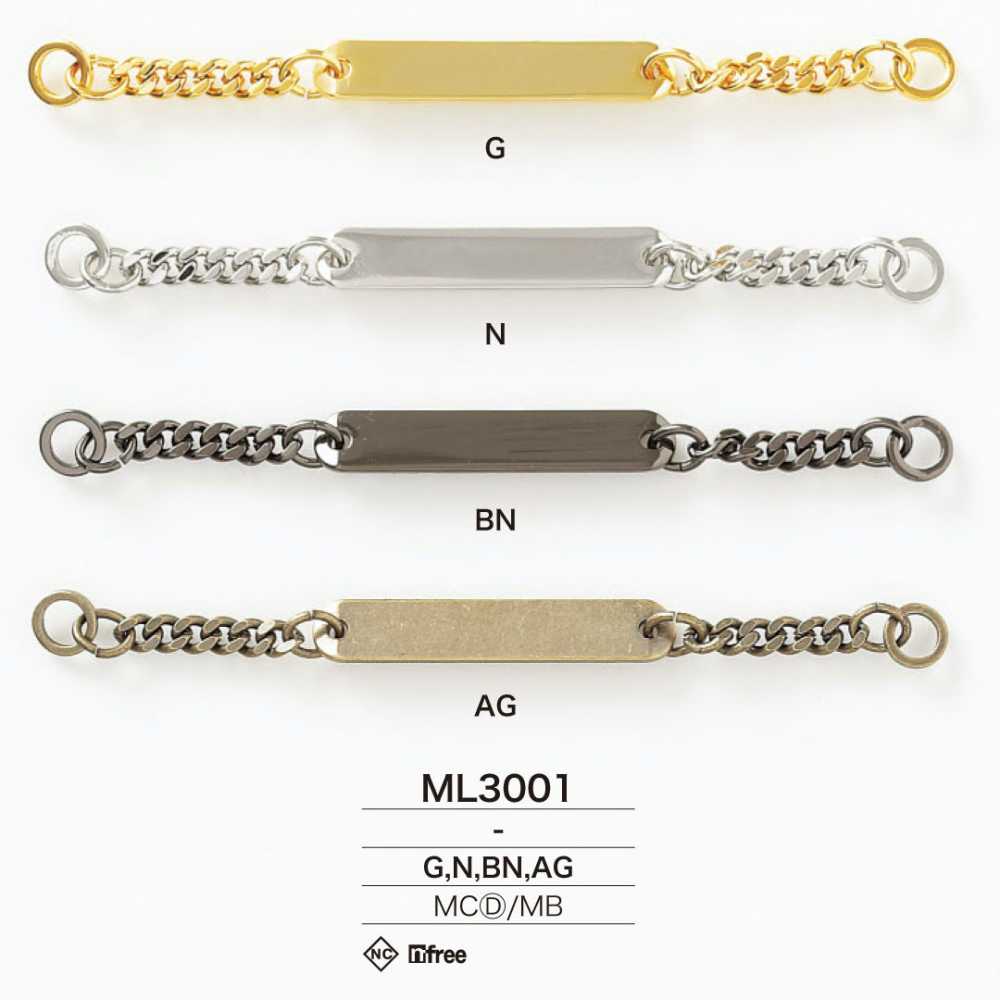 ML3001 Cổ áo đúc/đồng Thau Treo[Hàng Hóa Khác Và Những Thứ Khác] IRIS