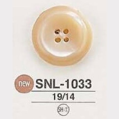 SNL1033 Cúc Vỏ Xà Cừ 4 Lỗ IRIS