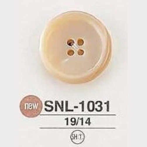 SNL1031 Cúc Vỏ Xà Cừ 4 Lỗ IRIS