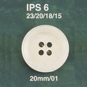 IPS6 Cúc Nhựa Resin Polyester 4 Lỗ IRIS