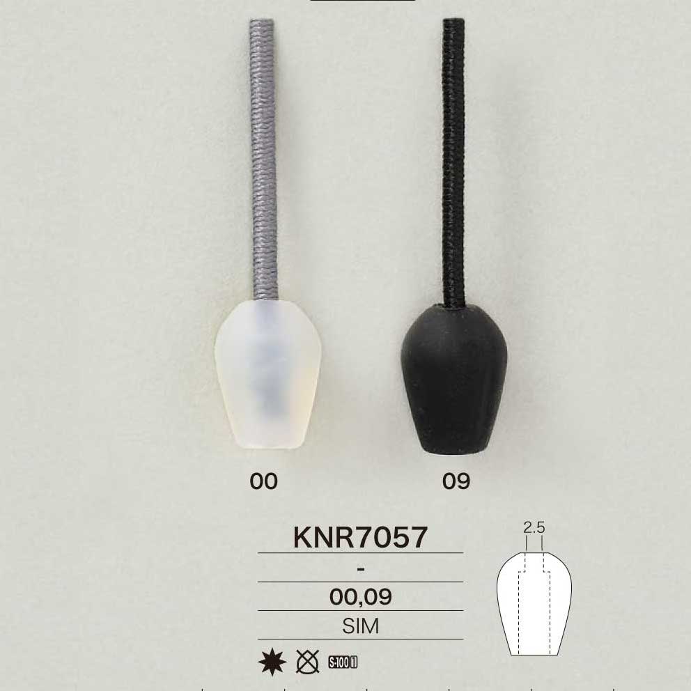 KNR7057 ống Bọc đầu Dây Nhựa Resin Silicone Có Thể Nghiền được[Mặt Thắt Lưng Và Khoen] IRIS