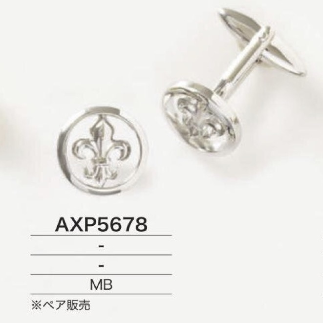 AXP5678 Khuy Măng Sét Bằng đồng Thau[Các sản phẩm khác] IRIS