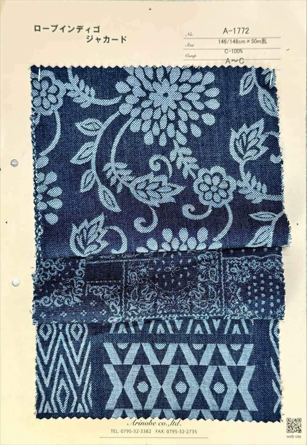 A-1772 Dây Chàm Jacquard[Vải] ARINOBE CO., LTD.