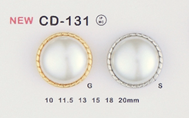 CD-131 Cúc Kim Loại (Cúc Kết Hợp Ngọc Trai) DAIYA BUTTON