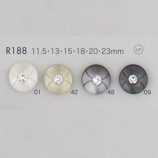 R188 Cúc Nhựa Resin Polyester DAIYA BUTTON