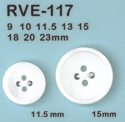 RVE117 Cúc Vỏ Trai, Vỏ Trai/sò/xà Cừ DAIYA BUTTON