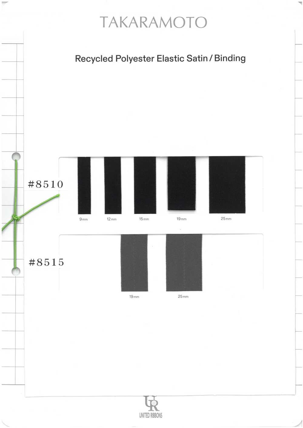 8510/8515-SAMPLE Catalogue Sản Phẩm 8510/8515 UNITED RIBBONS