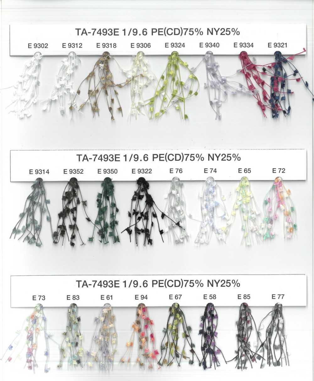 TA-7493E-SAMPLE Catalogue Sản Phẩm TA-7493E UNITED RIBBONS