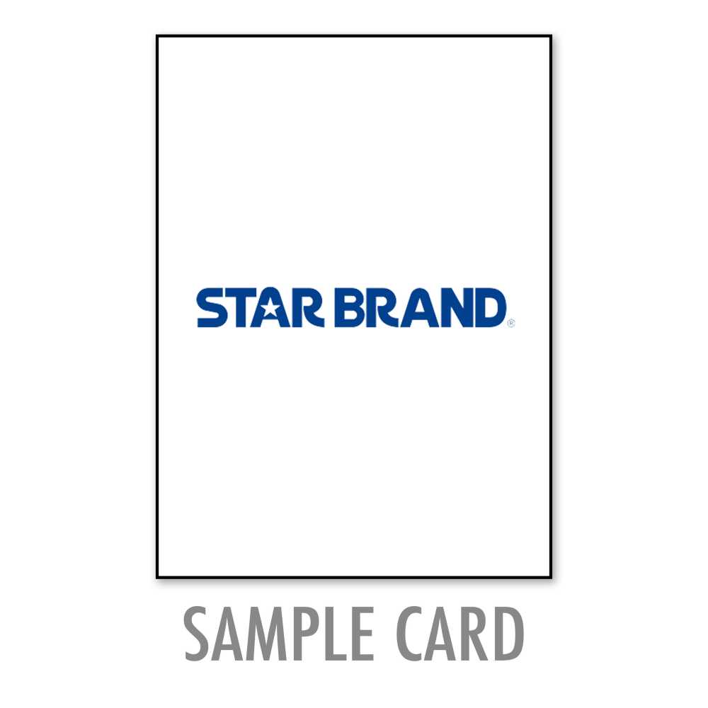 800-10007-SAMPLE Catalogue Sản Phẩm STAR BRAND 800/10007 STAR BRAND (Hoshika)