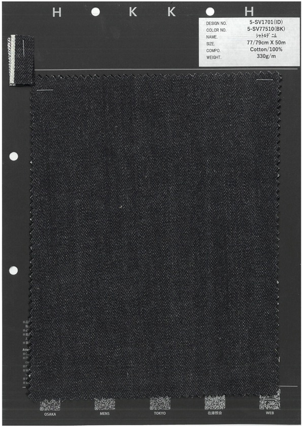 5-SV1701 Vải Bò Shuttle Hokkoh