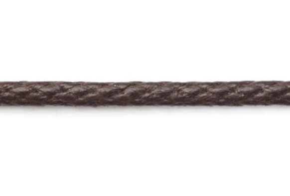 CCR-01BWAX(S) Dây Sáp Cotton 2.5mm[Ruy Băng, Băng, Dây] Cordon
