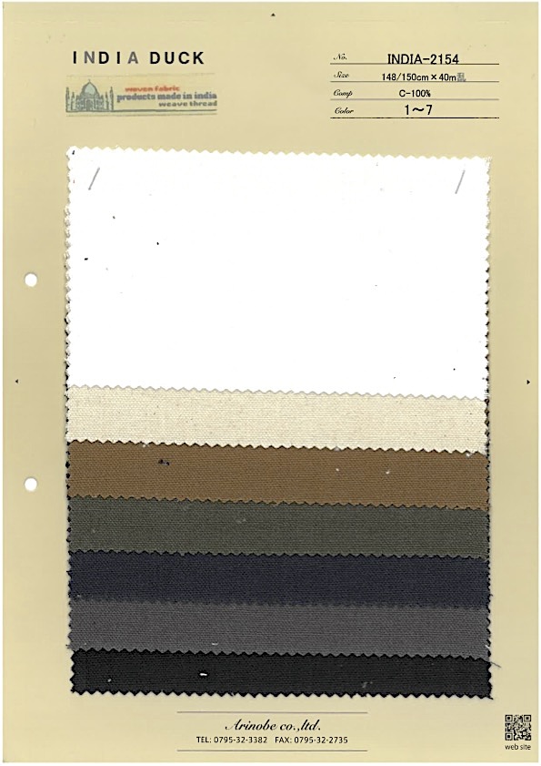 INDIA-2154 VỊT ẤN ĐỘ[Vải] ARINOBE CO., LTD.
