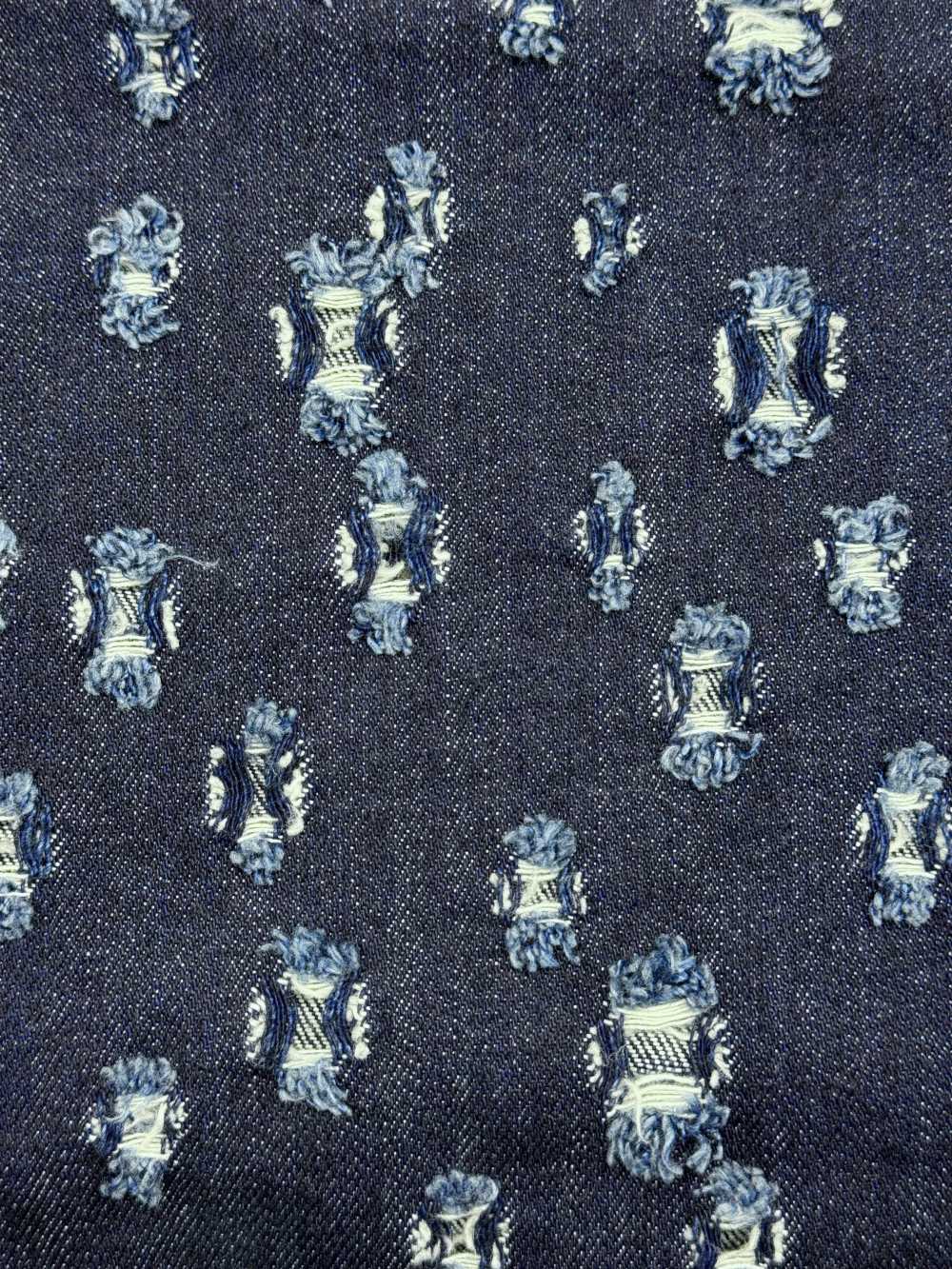 WALA-30ID Vải Bò Họa Tiết Hình Vuông Ngẫu Nhiên Waracut DUCK TEXTILE