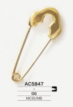 AC5847 Ghim Cài áo Bằng đồng Đúc đúc Cao Cấp[Các sản phẩm khác] IRIS