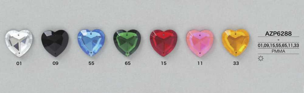 AZP6288 Các Bộ Phận May Nhựa Resin Acrylic[Các sản phẩm khác] IRIS