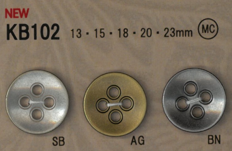 KB102 Nút Kim Loại Kiểu Cổ điển[Cúc] DAIYA BUTTON