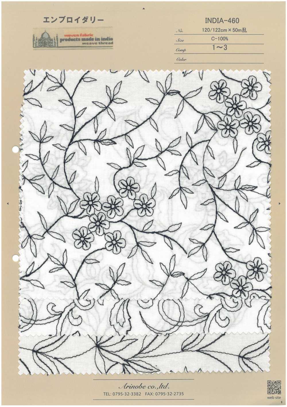 INDIA-460 Thêu[Vải] ARINOBE CO., LTD.