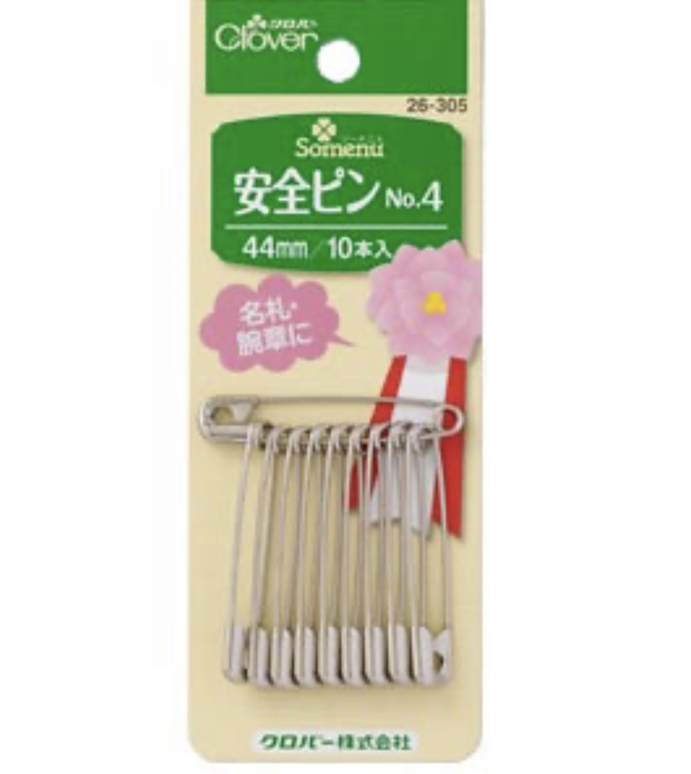 26305 Ghim Cài An Toàn 4[Dụng Cụ May Mặc] Clover