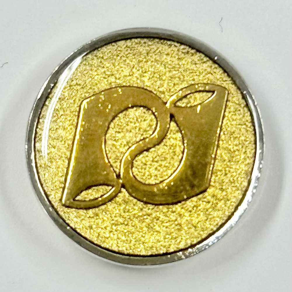 EX189 Cúc Kim Loại Màu Vàng Cho Comple Và áo Khoác Sản Xuất Tại Nhật Bản