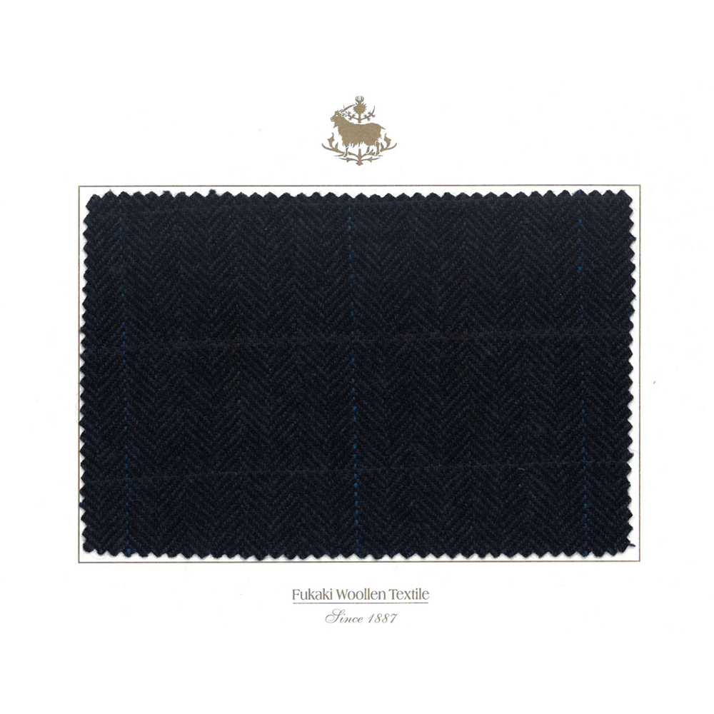 1676 Fukaki Len Lông Lạc đà Guanaco Pha Vải Cashmere Sản Xuất Tại Nhật Bản FUKAKI