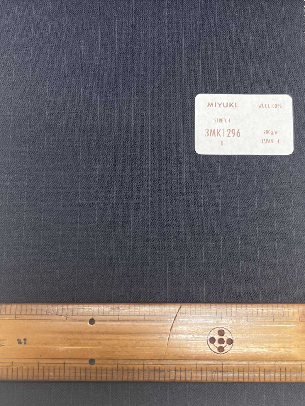 3MK1296 DÒNG COMFORT ACTIVA STRETCH Sọc Kẻ Sọc Xanh Navy[Vải] Miyuki Keori (Miyuki)