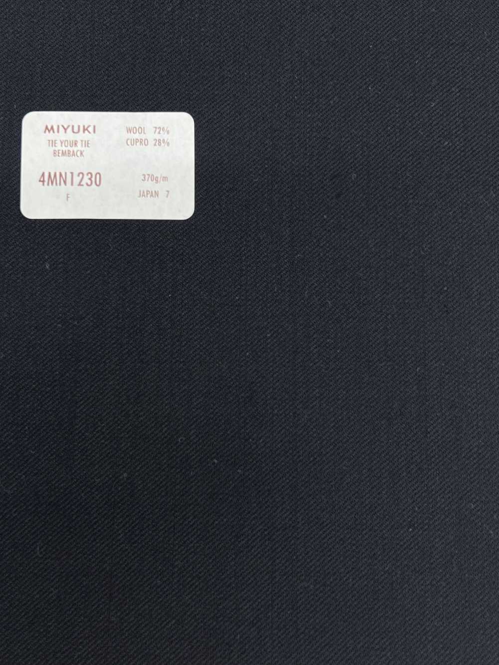 4MN1230 DÒNG SÁNG TẠO TIE BEMBACK Navy[Vải] Miyuki Keori (Miyuki)