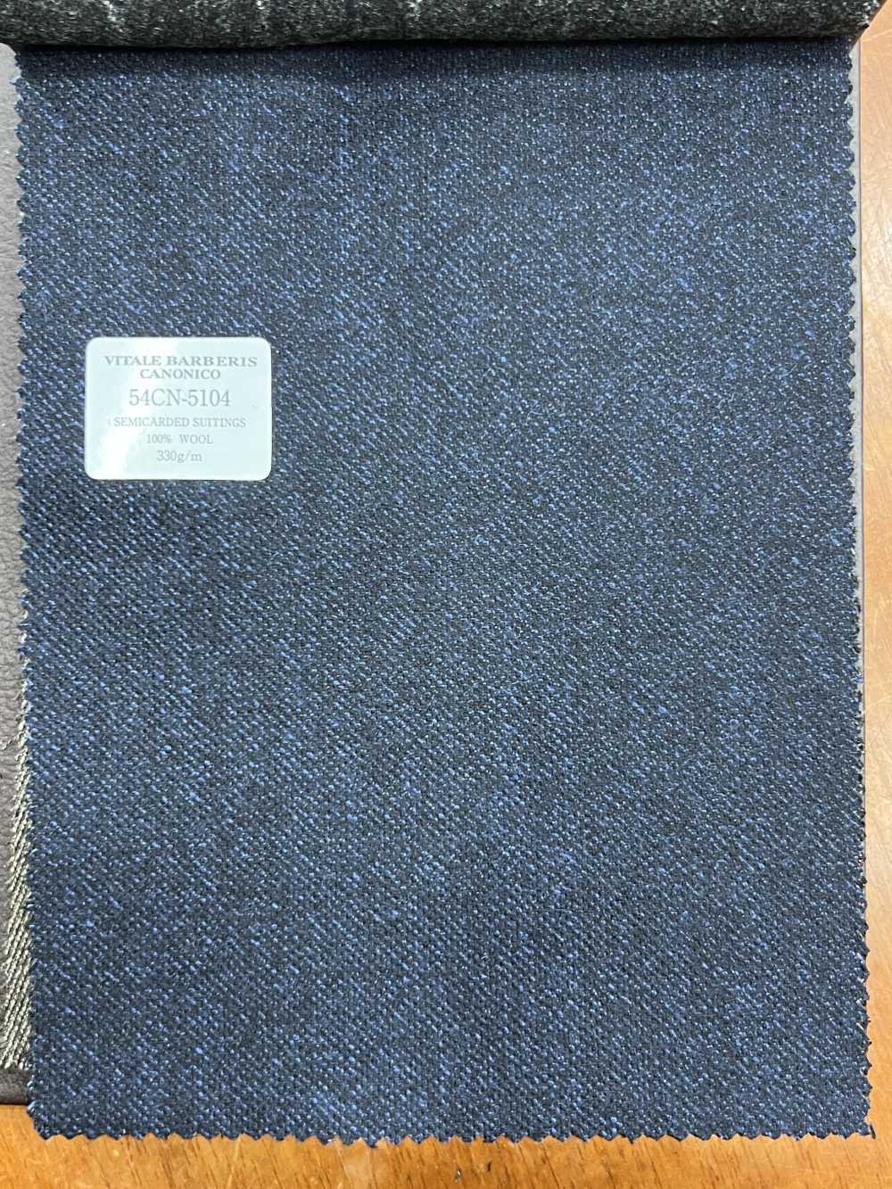 54CN5104 CANONICO SEMICARDED SUITINGS Màu Xanh Vải Trơn Không Hoạ Tiết CANONICO