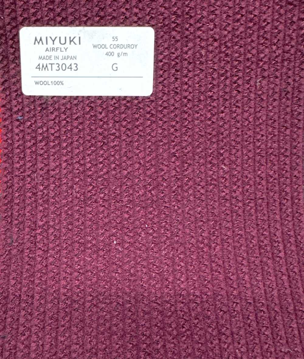 4MT3043 VARAIETESWOOL CORDUROY Và Những Người Khác.[Vải] Miyuki Keori (Miyuki)