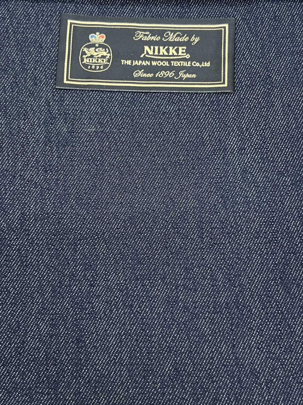 896S4311-38 Chỉ đơn NIKKE NIKKE DENIM Màu Xanh Navy Vải Trơn Không Hoạ Tiết 140 Chỉ đơn NIKKE
