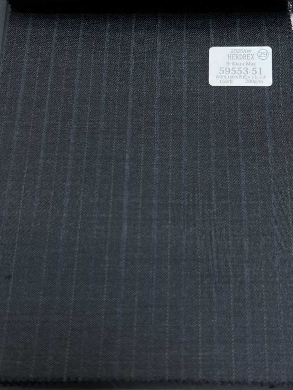 59553-51 25AW HERDREX [Brilliant Max] Kẻ Sọc Xen Kẽ Màu Xám Than Brilliant Max[Vải] Công Ty TNHH Kunishima