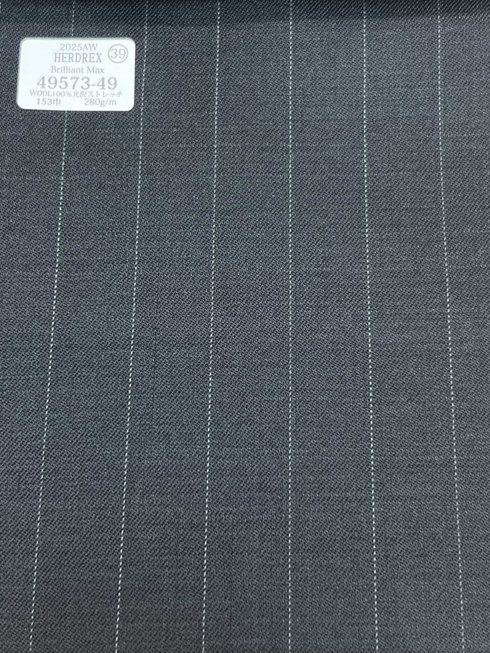 49573-49 25AW HERDREX [Brilliant Max] Kẻ Sọc Brilliant Max Màu Xám Than[Vải] Công Ty TNHH Kunishima