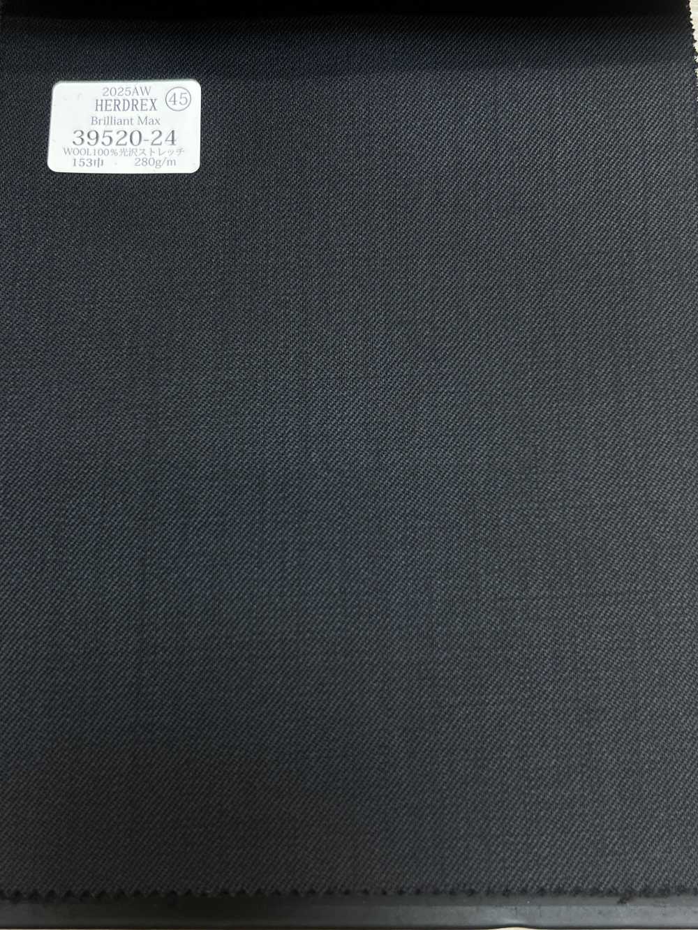 39520-24 25AW HERDREX [Brilliant Max] Brilliant Max Dark Vải Trơn Không Hoạ Tiết Công Ty TNHH Kunishima