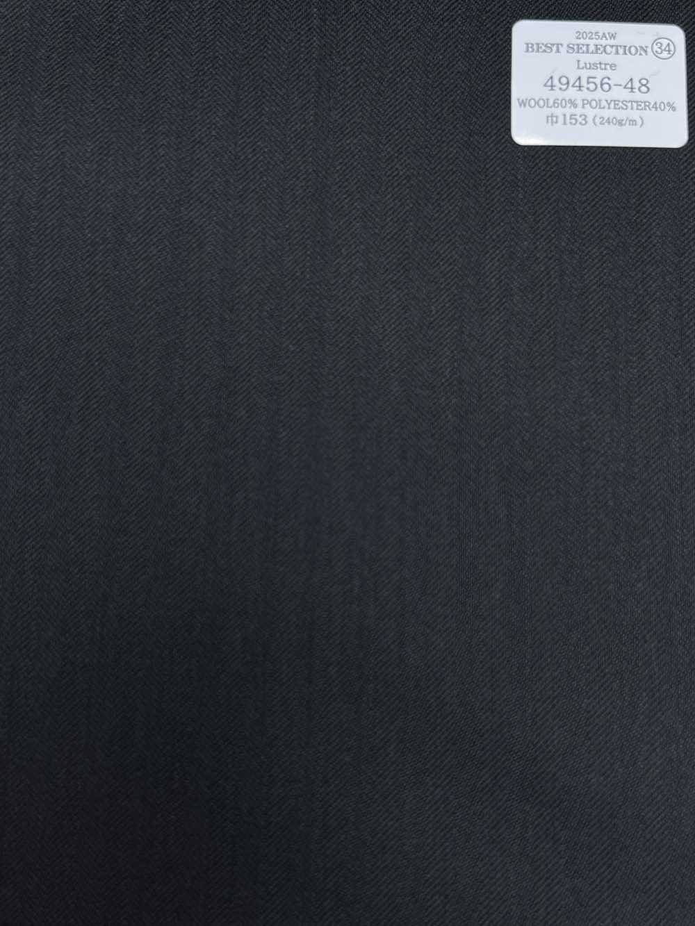 49456-48 25AW LỰA CHỌN TỐT NHẤT [Lustre] Luster Gray Shadow Kẻ Sọc[Vải] Công Ty TNHH Kunishima