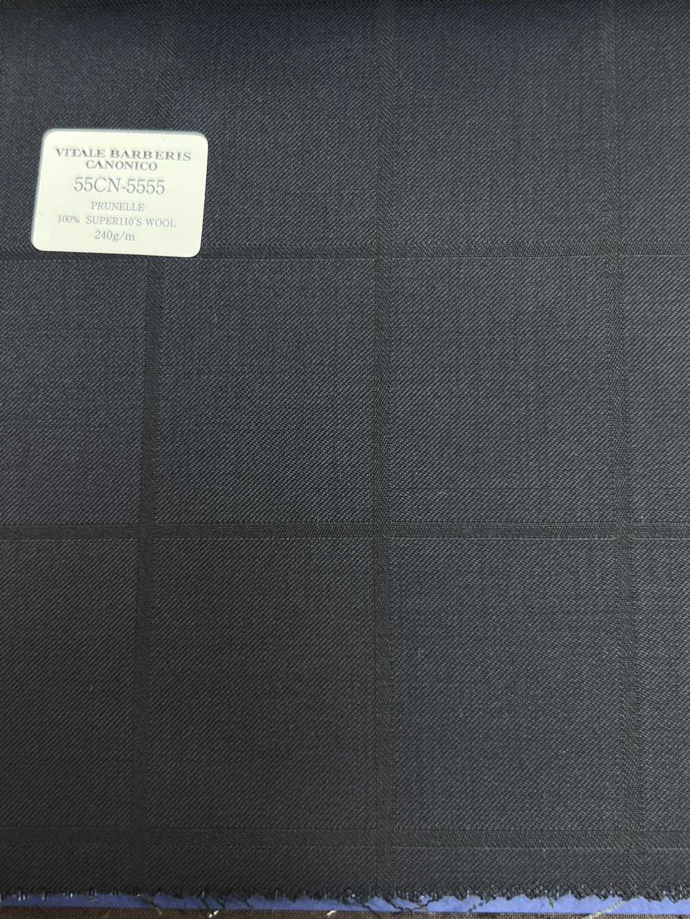 55CN5555 Tấm Che Bóng Màu Xanh Navy Của CANONICO PERENNIAL SUPER110[Vải] CANONICO