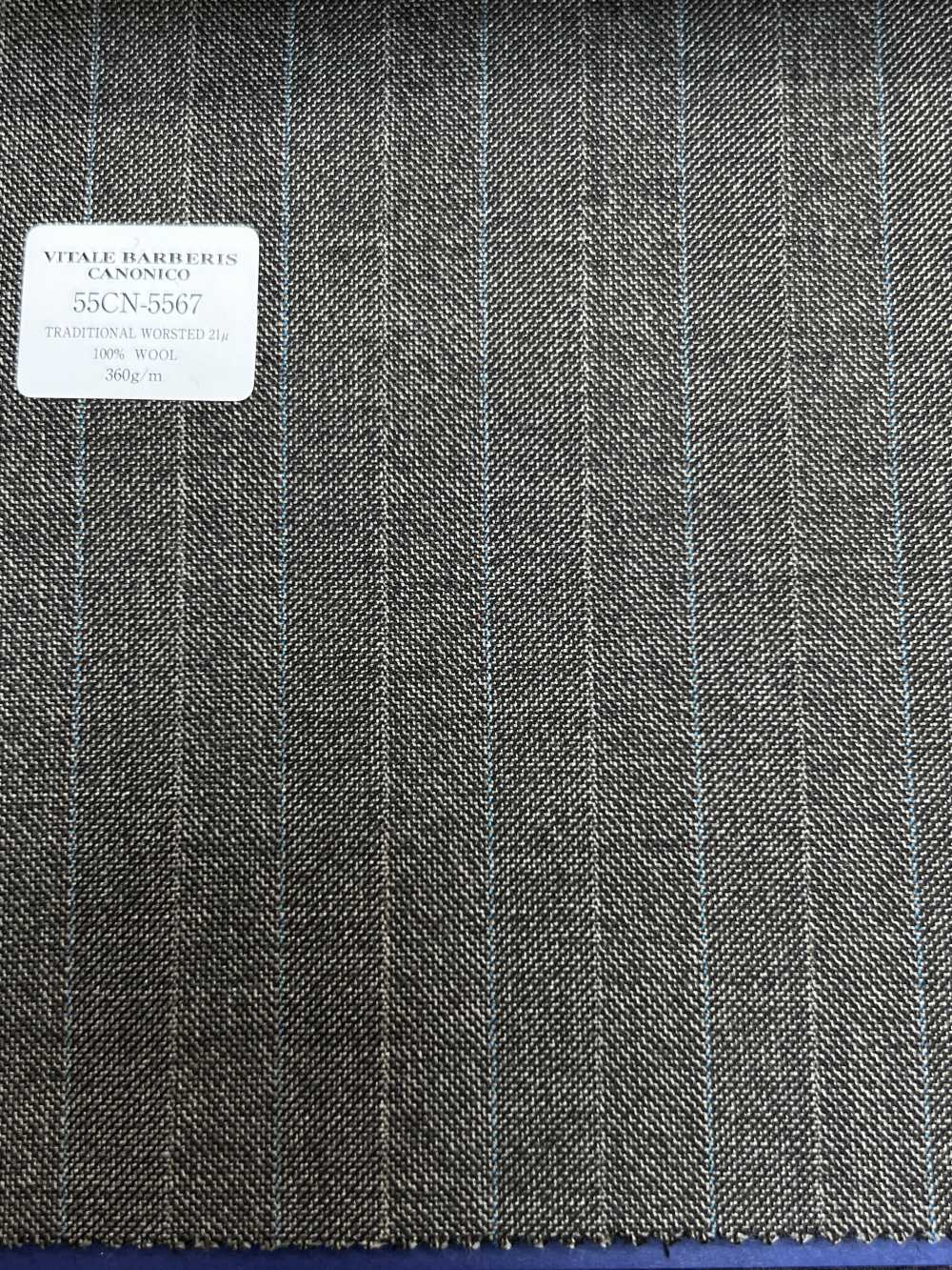 55CN5567 CANONICO TRADITIONAL WORSTED 21μ Beige Alternate Kẻ Sọc[Vải] CANONICO