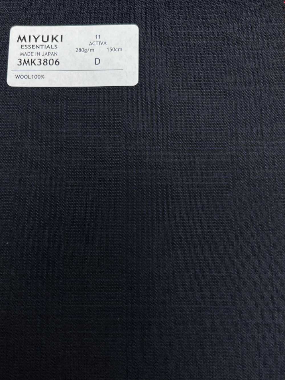 3MK3806 25AW ACTIVA Glen Kẻ Caro Navy[Vải] Miyuki Keori (Miyuki)