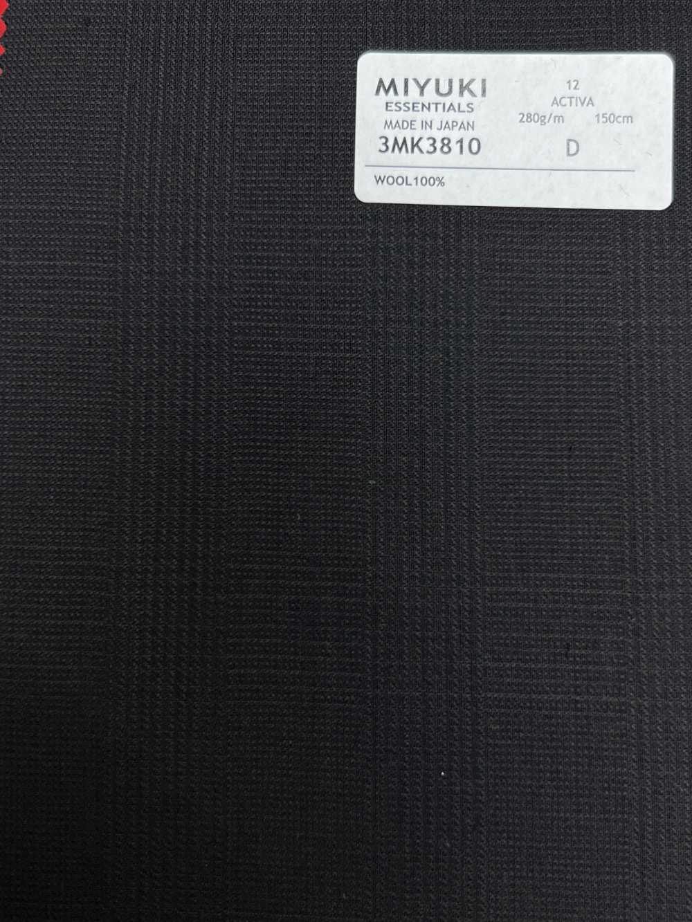 3MK3810 25AW ACTIVA Glen Kẻ Caro Nâu Đậm[Vải] Miyuki Keori (Miyuki)