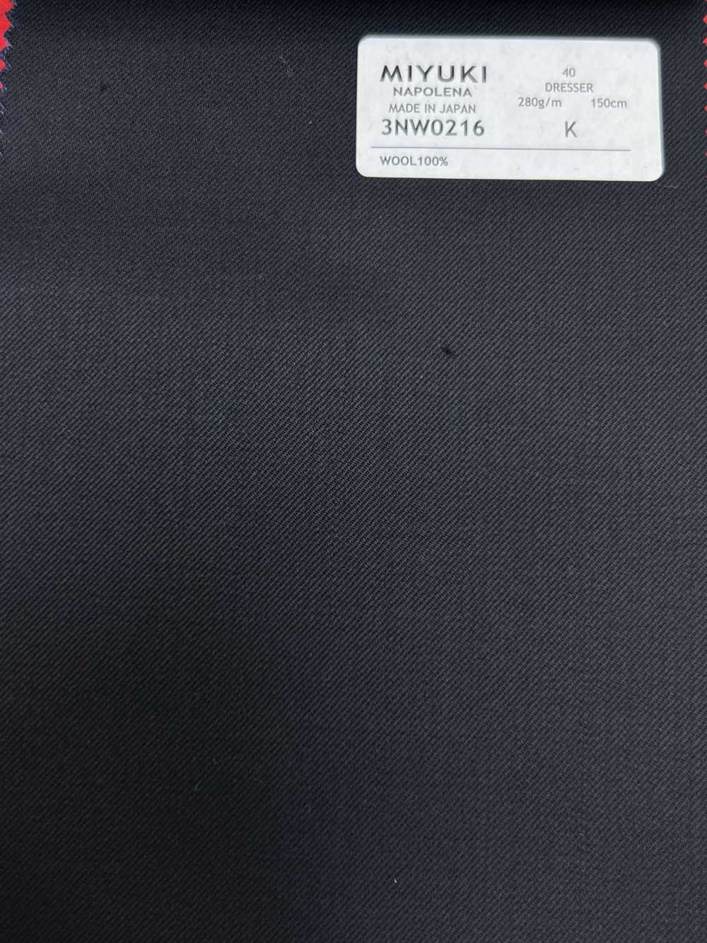 3NW0216 25AW NAPOLENA DRESSER Twill Dark Navy[Vải] Miyuki Keori (Miyuki)