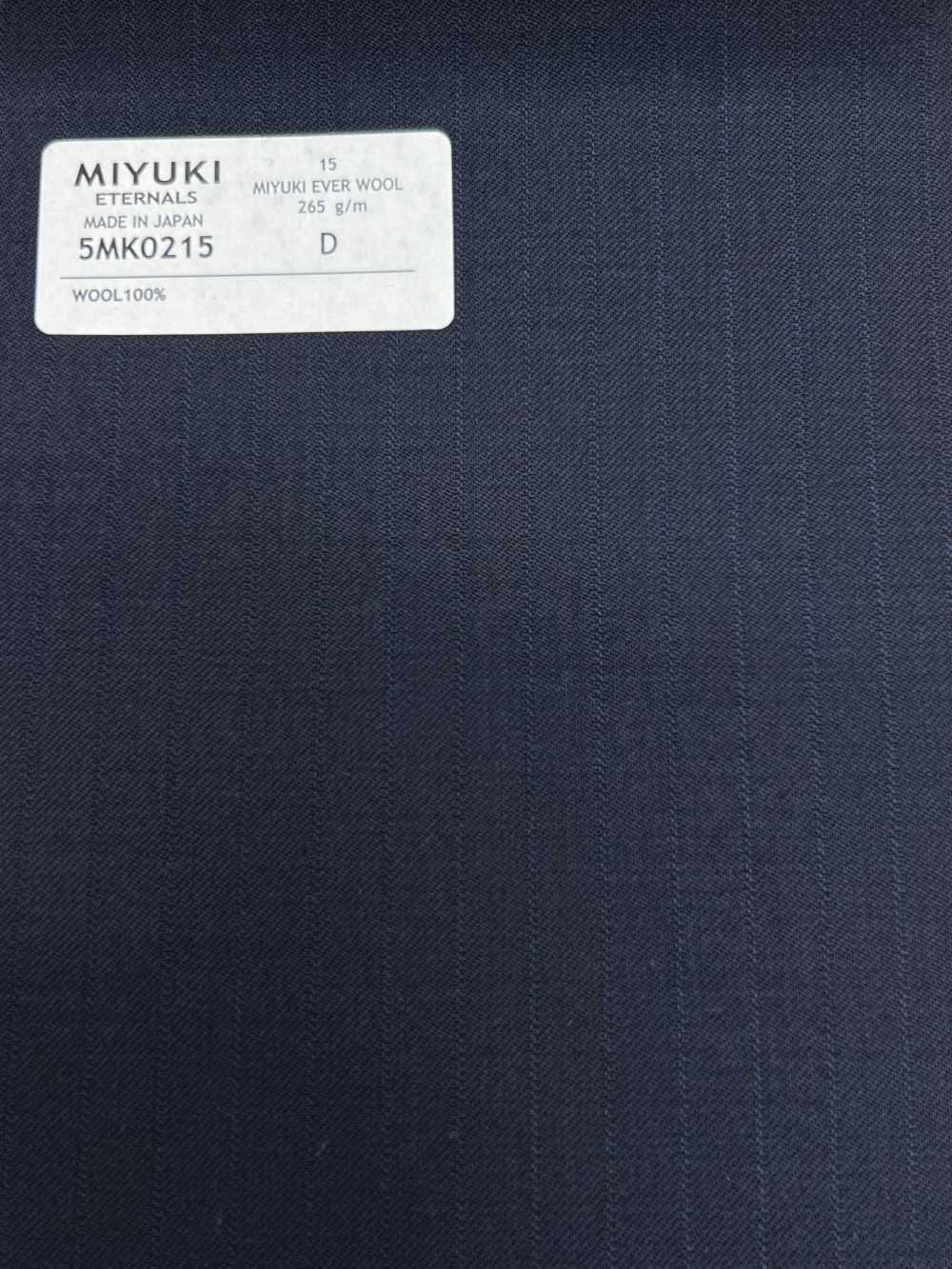 5MK0215 MIYUKI EVER WOOL Shadow Kẻ Sọc Navy[Vải] Miyuki Keori (Miyuki)