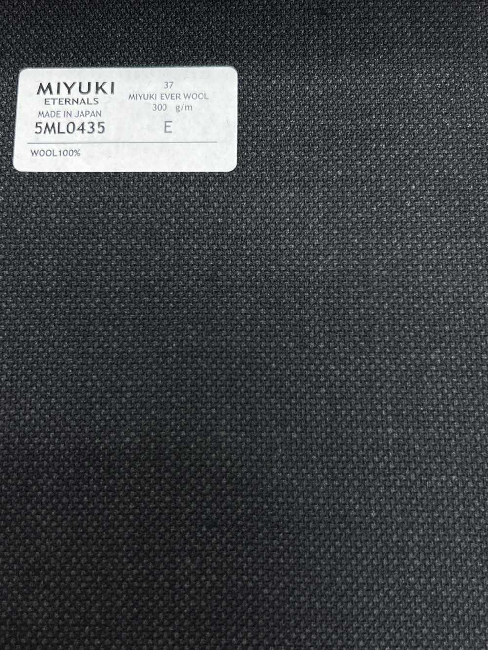 5ML0435 MIYUKI EVER WOOL Birth Eye Charcoal Gray[Vải] Miyuki Keori (Miyuki)