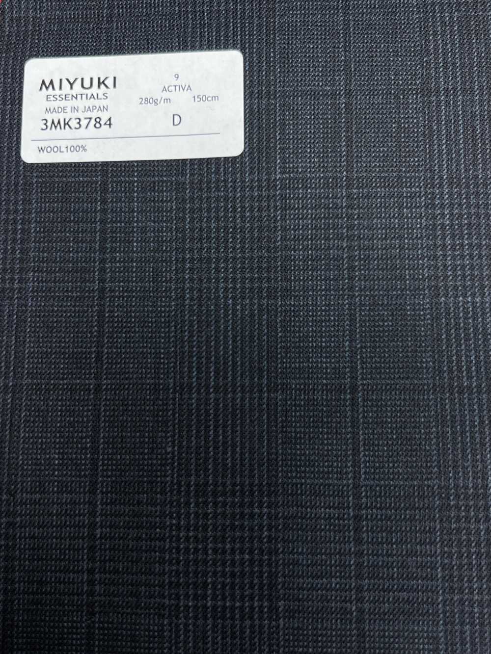 3MK3784 25AW ACTIVA Glen Kẻ Caro Navy[Vải] Miyuki Keori (Miyuki)