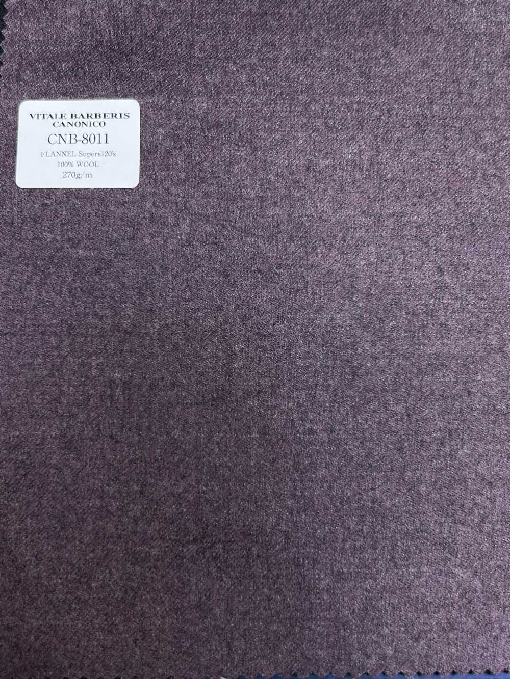 CNB8011 CANONICO Tiêu Chuẩn Flannel Super 120's Lavender Vải Trơn Không Hoạ Tiết CANONICO