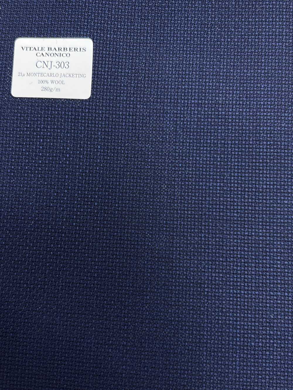 CNJ303 Áo Khoác CANONICO Tiêu Chuẩn 21μ Montecarlo Hopsack Vải Trơn Không Hoạ Tiết CANONICO